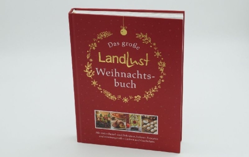 Buchcover und Innenansicht für das Buch: Das große Landlust-Weihnachtsbuch