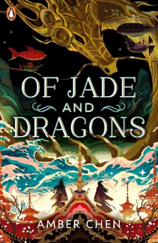 Buchcover und Innenansicht für das Buch: Of Jade and Dragons