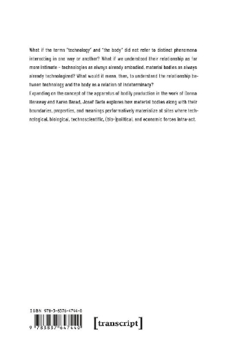 Buchcover und Innenansicht für das Buch: The Techno-Apparatus of Bodily Production