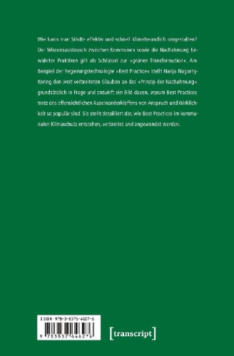 Buchcover und Innenansicht für das Buch: Kommunen im Klimawandel