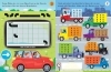 Buchcover und Innenansicht für das Buch: Usborne Minis: Rätsel für die Autofahrt