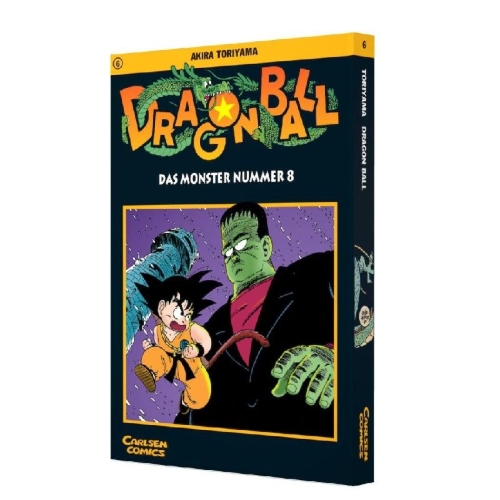 Buchcover und Innenansicht für das Buch: Dragon Ball 06. Das Monster Nummer 8