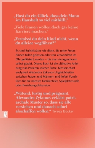 Buchcover und Innenansicht für das Buch: "Wir sind doch alle längst gleichberechtigt!"