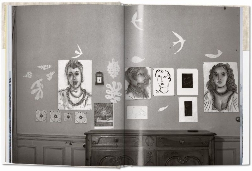 Buchcover und Innenansicht für das Buch: Henri Matisse. Scherenschnitte