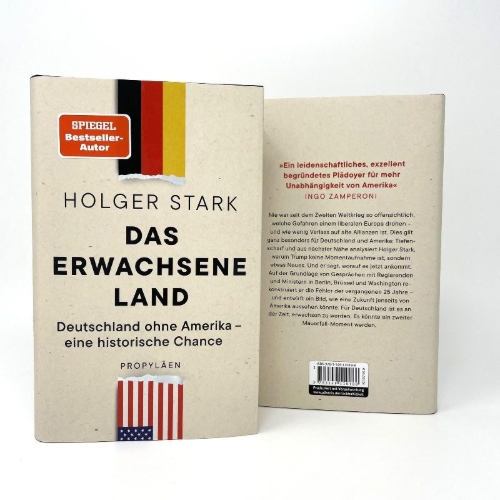 Buchcover und Innenansicht für das Buch: Das erwachsene Land