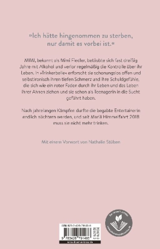Buchcover und Innenansicht für das Buch: Trinkerbelle