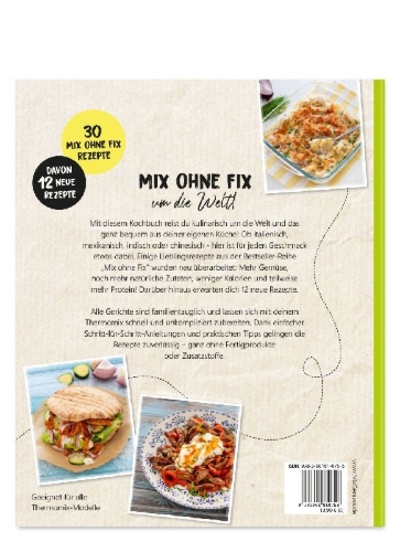 Buchcover und Innenansicht für das Buch: Mix ohne Fix! Länderküche
