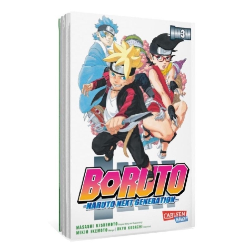 Buchcover und Innenansicht für das Buch: Boruto: Naruto next Generations