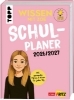 Buchcover und Innenansicht für das Buch: Wissen mit Zoé: Schulplaner 2026/2027