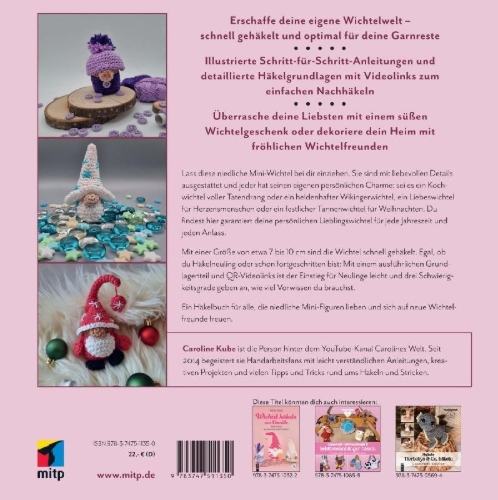 Buchcover und Innenansicht für das Buch: Wichtelzauber