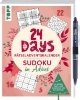 Buchcover und Innenansicht für das Buch: 24 DAYS RÄTSELADVENTSKALENDER - Sudoku im Advent