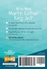 Buchcover und Innenansicht für das Buch: Who Was Martin Luther King, Jr.?