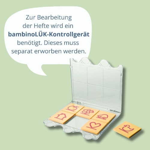 Buchcover und Innenansicht für das Buch: bambinoLÜK. 4/5/6 Jahre Logisches Denken mit Benjamin Blümchen