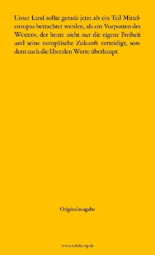 Buchcover und Innenansicht für das Buch: Der Preis unserer Freiheit