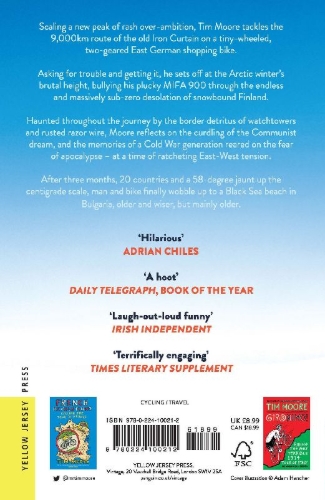 Buchcover und Innenansicht für das Buch: The Cyclist Who Went Out in the Cold