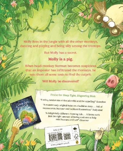 Buchcover und Innenansicht für das Buch: Monkeypig