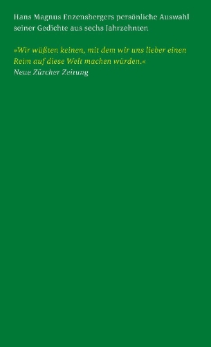 Buchcover und Innenansicht für das Buch: Gedichte 1950-2010
