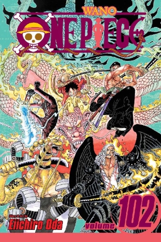 Buchcover und Innenansicht für das Buch: One Piece, Vol. 102
