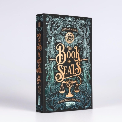 Buchcover und Innenansicht für das Buch: The Book of Seals (Chronica Arcana 3)