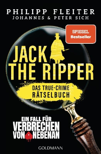 Buchcover und Innenansicht für das Buch: Jack the Ripper - ein Fall für "Verbrechen von nebenan"