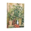 Buchcover und Innenansicht für das Buch: 12-Monatskalender 2027 Cezannes Terrakotta-Töpfe und Blumen Maxi Tagesüberblick