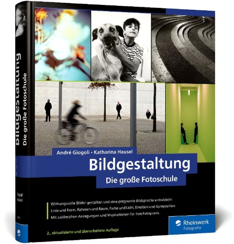 Buchcover und Innenansicht für das Buch: Bildgestaltung