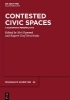 Buchcover und Innenansicht für das Buch: Contested Civic Spaces