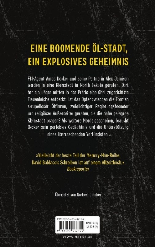 Buchcover und Innenansicht für das Buch: Walk The Wire (Amos Decker #6)