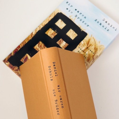 Buchcover und Innenansicht für das Buch: Wir waren wie Brüder