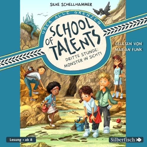 Buchcover und Innenansicht für das Buch: School of Talents 3: Dritte Stunde: Monster in Sicht!
