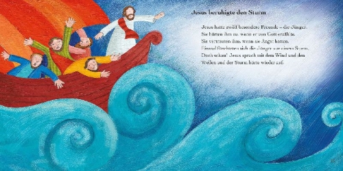 Buchcover und Innenansicht für das Buch: Die Bibel für die Kleinsten
