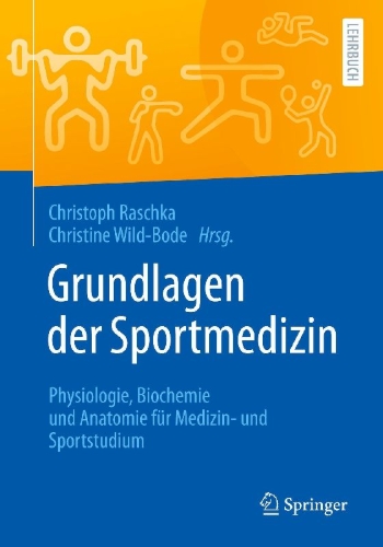 Buchcover und Innenansicht für das Buch: Grundlagen der Sportmedizin