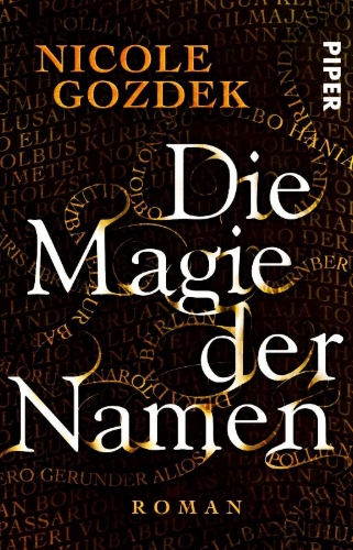 Buchcover und Innenansicht für das Buch: Die Magie der Namen