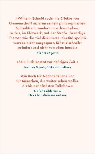 Buchcover und Innenansicht für das Buch: Die Suche nach Zusammenhalt