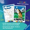 Buchcover und Innenansicht für das Buch: CreArt Malen nach Zahlen ab 7: Gefährliche Tiere