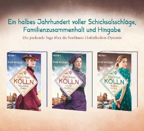 Buchcover und Innenansicht für das Buch: Das Haus Kölln. Glänzende Zeiten