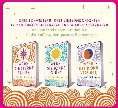 Buchcover und Innenansicht für das Buch: Wenn die Sterne fallen