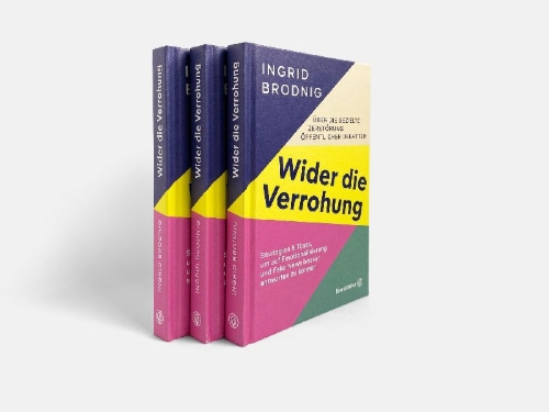 Buchcover und Innenansicht für das Buch: Wider die Verrohung