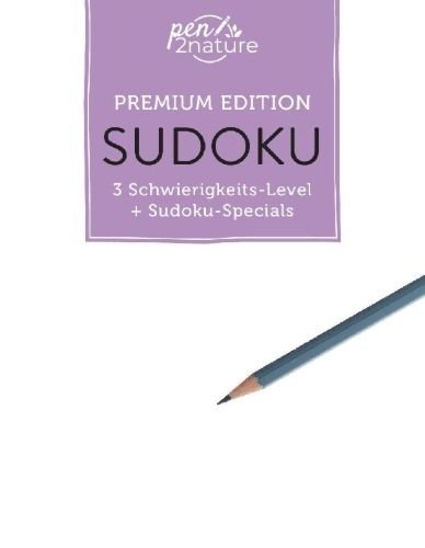 Buchcover und Innenansicht für das Buch: Sudoku - Premium Edition