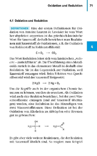 Buchcover und Innenansicht für das Buch: Kompakt-Wissen Chemie