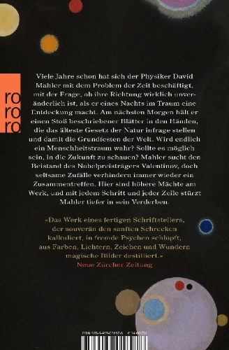 Buchcover und Innenansicht für das Buch: Mahlers Zeit