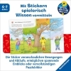 Buchcover und Innenansicht für das Buch: Wieso? Weshalb? Warum? Stickerheft - Jahreszeiten