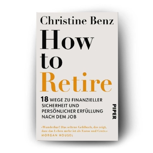 Buchcover und Innenansicht für das Buch: How to Retire