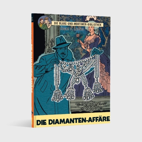 Buchcover und Innenansicht für das Buch: Blake & Mortimer - Tome 10 - L'Affaire du Collier