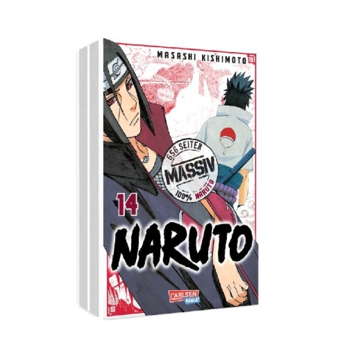 Buchcover und Innenansicht für das Buch: NARUTO Massiv 14