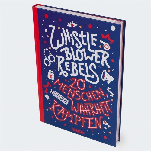 Buchcover und Innenansicht für das Buch: Whistleblower Rebels