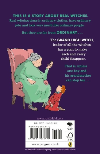 Buchcover und Innenansicht für das Buch: The Witches