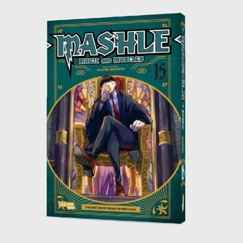 Buchcover und Innenansicht für das Buch: Mashle
