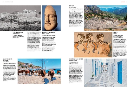 Buchcover und Innenansicht für das Buch: 1,000 Places to See Before You Di. Deluxe Gift Edition