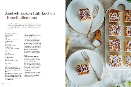 Buchcover und Innenansicht für das Buch: Meine schwedische Backstube